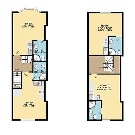아파트 Downtown 4 - Town Centre *
